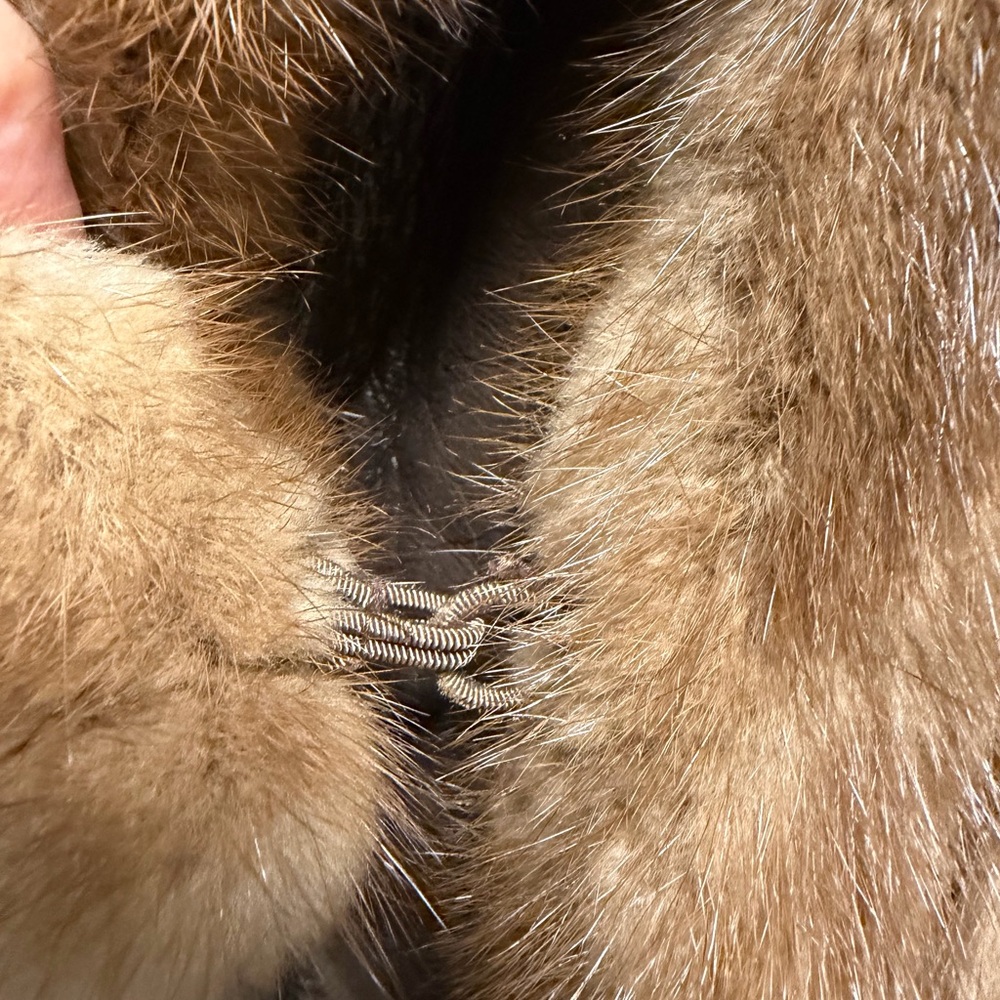 🤎 Vintage 60s/70s Mink & Leather Coat | Fields of Monroe | Luxe Heritage Fur 🤎 - Picture 11 of 14